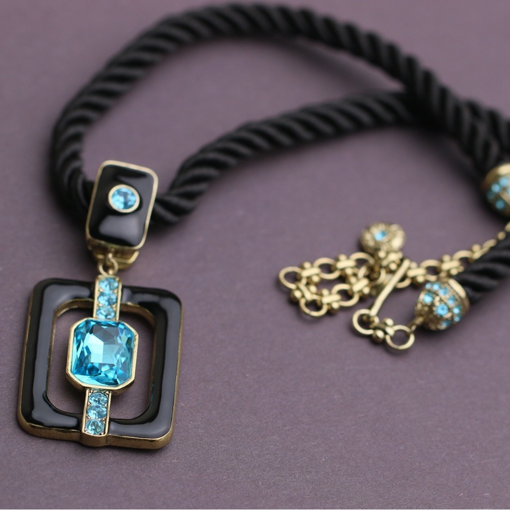 Heidi Daus Modern Mods Crystal Necklace
